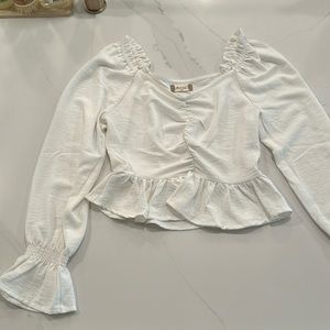 Altar’d State long sleeve top size XS white